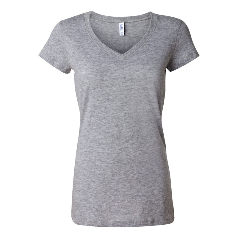 BELLA + CANVAS Women’s Jersey V-Neck Tee – 6005
