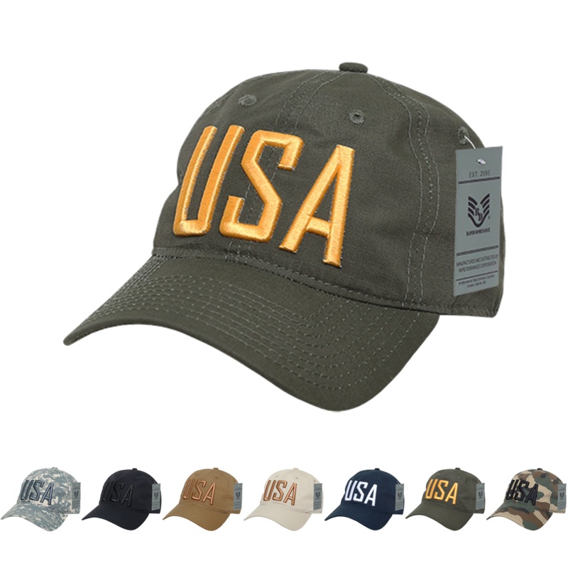 USA America Ripstop Relaxed Hats – S731