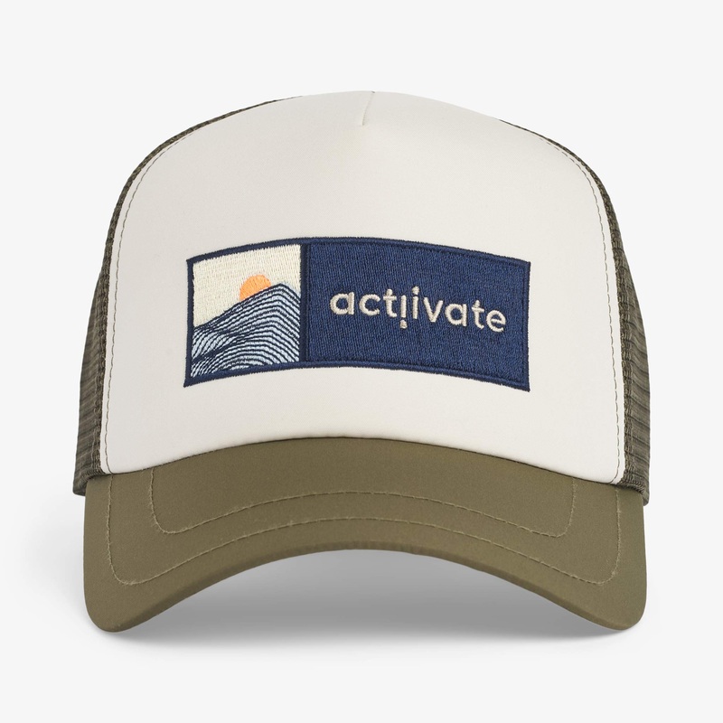 Actiivate – GAB Foam Trucker Cap – Army