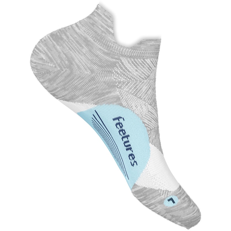 Elite Light Cushion No Show|Gray Sky|S|M|L