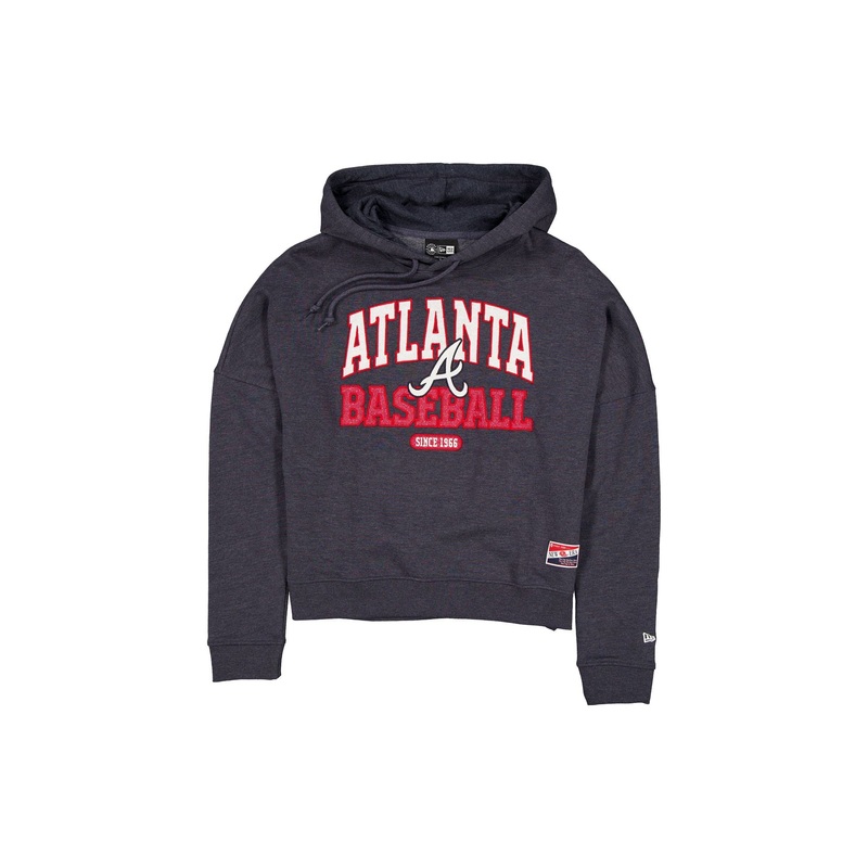 Atlanta Braves Throwback Women’s Glitter Hoodie