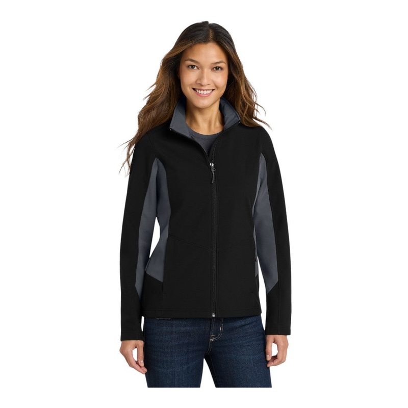 Port Authority L318 Women’s Core Colorblock Soft Shell Jacket