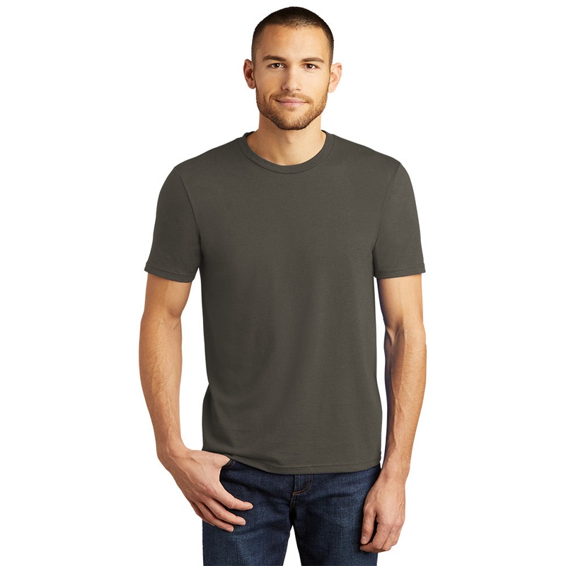 District DM130 Perfect Tri Tee – Deepest Grey