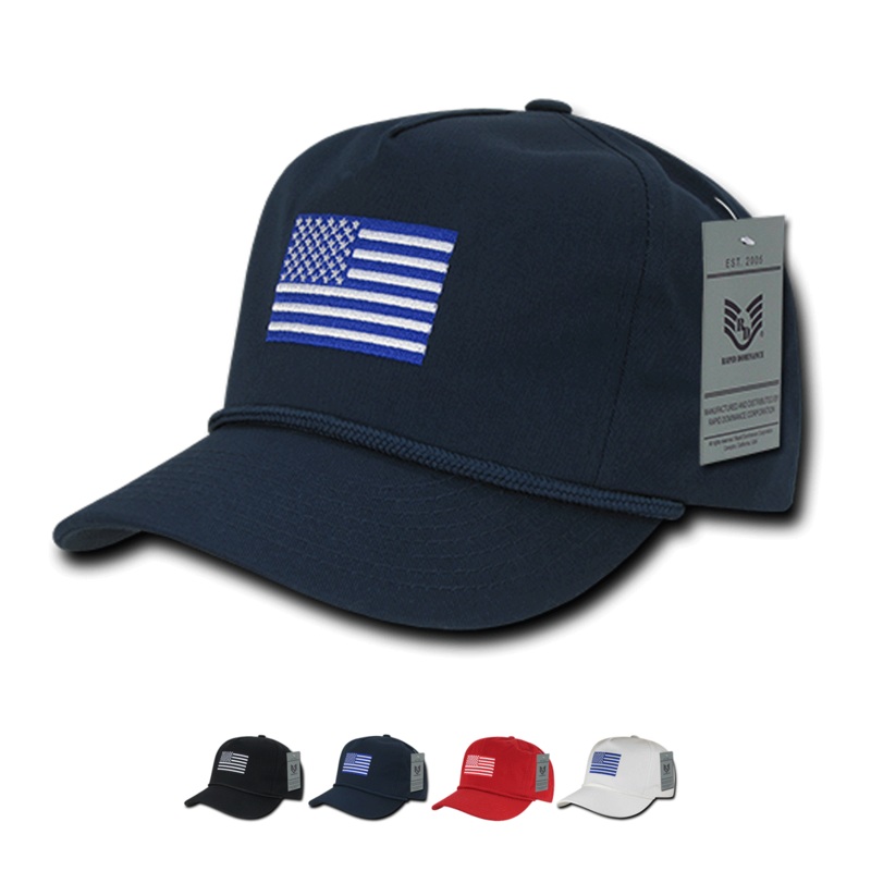 USA America Flag Golf Hats – A09