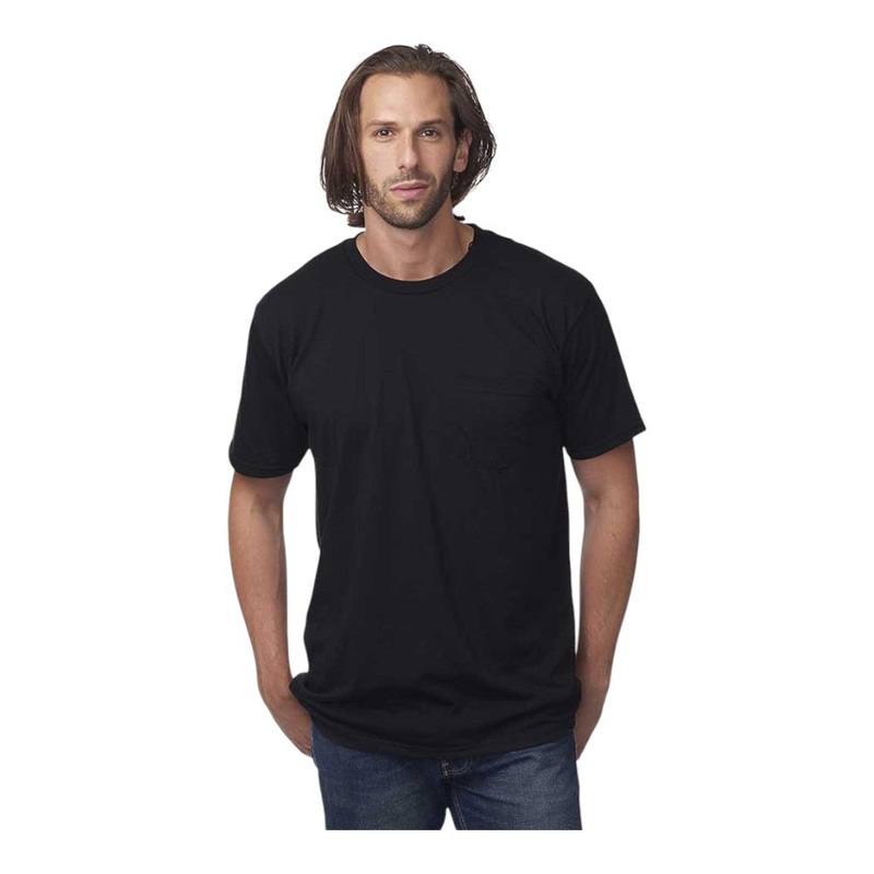 Royal Apparel Unisex 50/50 Blend Pocket T-Shirt  Style 17057 Made in USA
