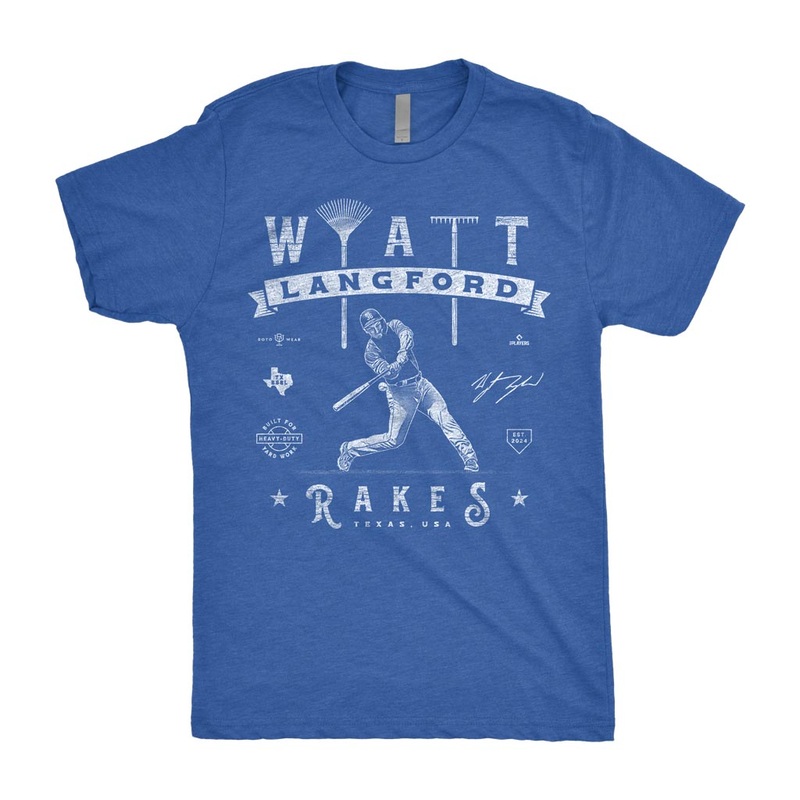 Wyatt Langford Rakes T-Shirt|XS|S|M|L|XL|2XL|3XL|4XL