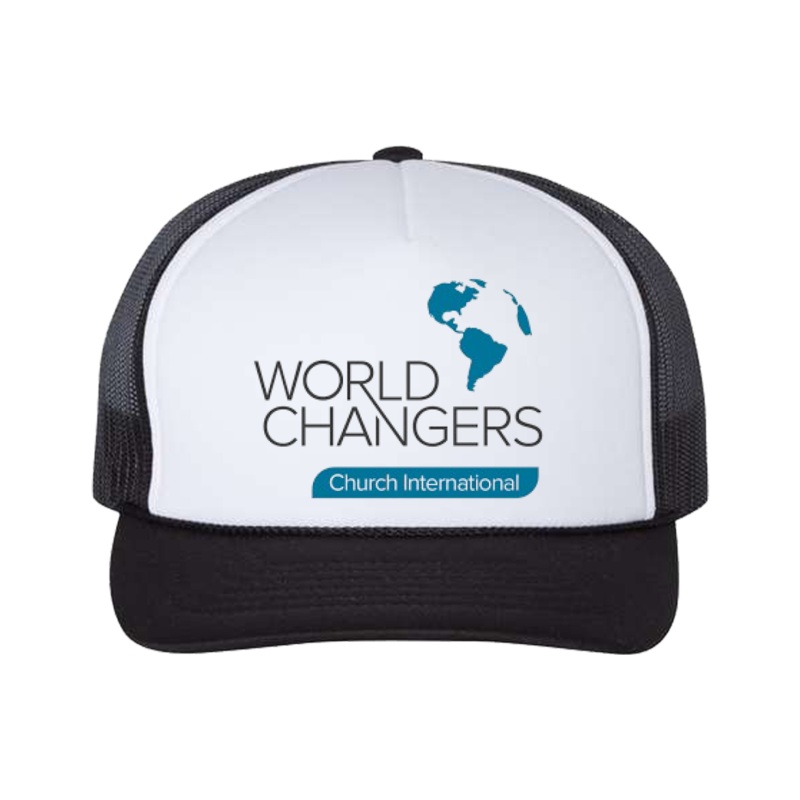 World Changers  Sample  Richardson Foamie Trucker Hat White/Black
