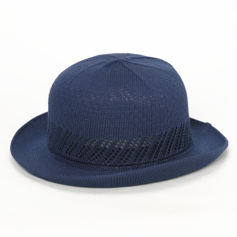 BOWLER HAT NICO|Navy|Natural|Ivory|Black|Ash