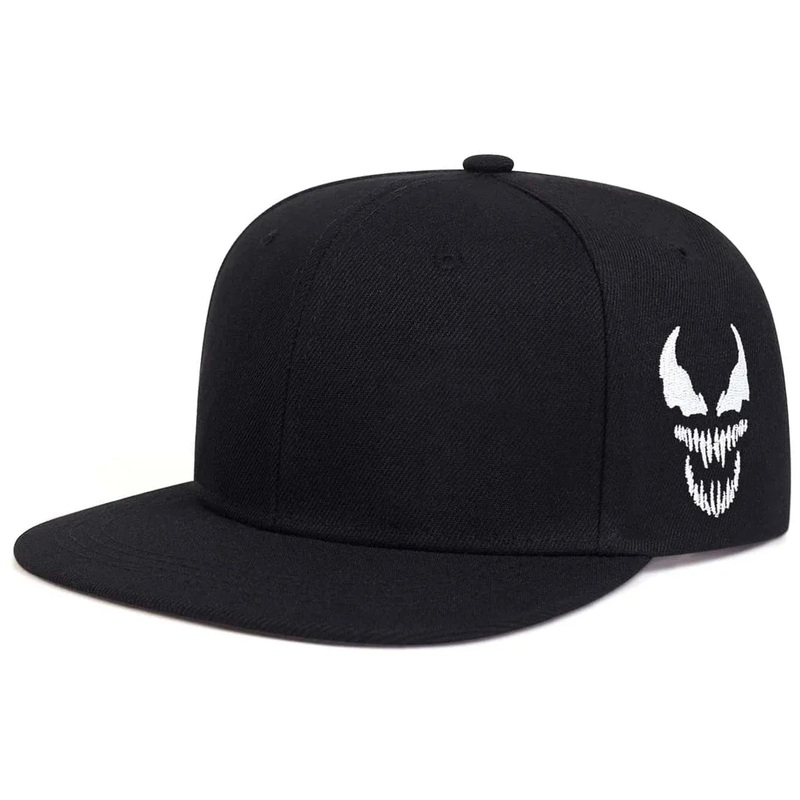Unisex Side Venom Embroidery Hip-hop Hats