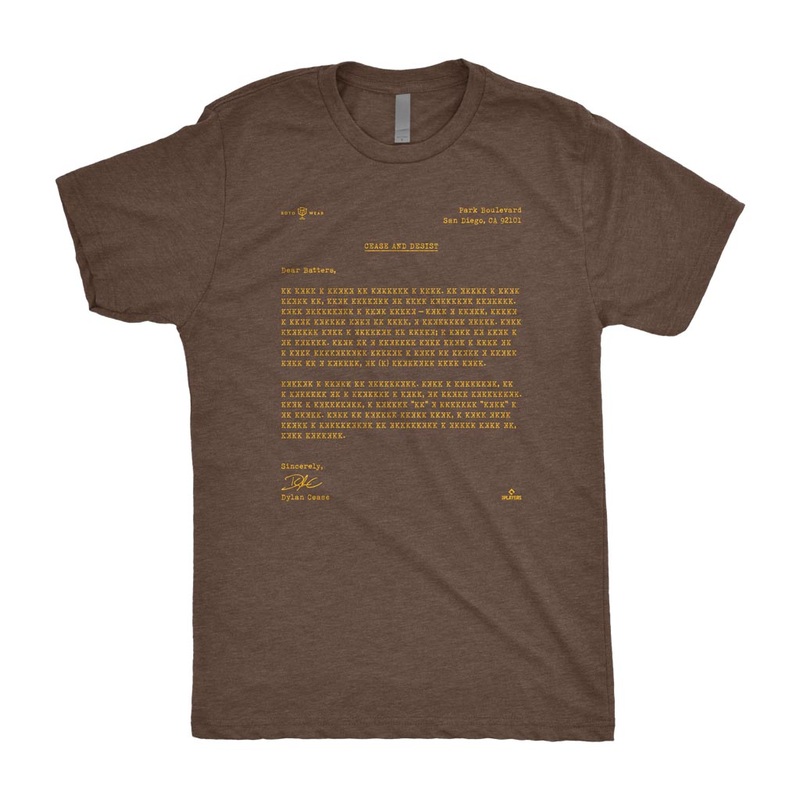 Cease And Desist T-Shirt|XS|S|M|L|XL|2XL|3XL|4XL
