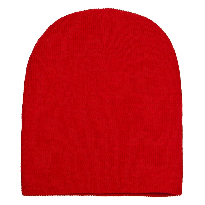 Yupoong Short Beanie – Rd