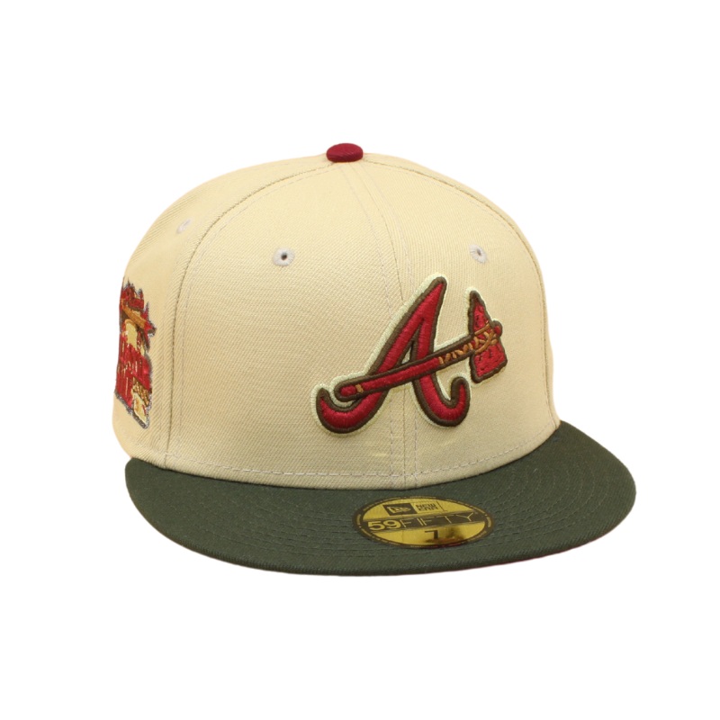 Atlanta Braves Cooperstown 59Fifty Fitted All Star Game 2000 – Vegas Gold/Dark Green