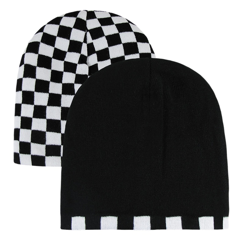 Decky 8024 Checker Knit Beanie