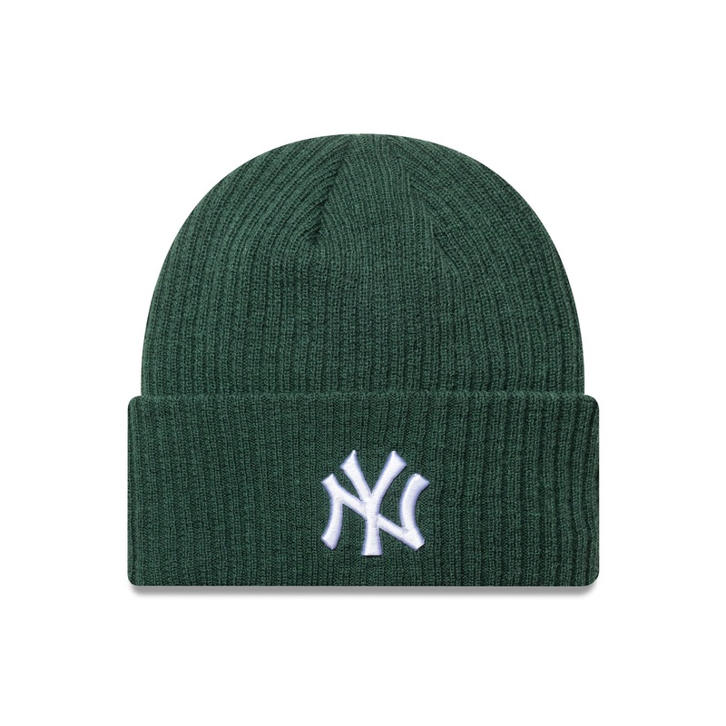 New Era – Wide Cuff Beanie – New York Yankees – Dark Green