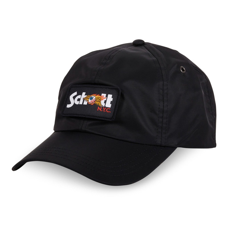Von Dutch – X SCHOTT Co-Lab – Unstructured Baseball Cap – Black