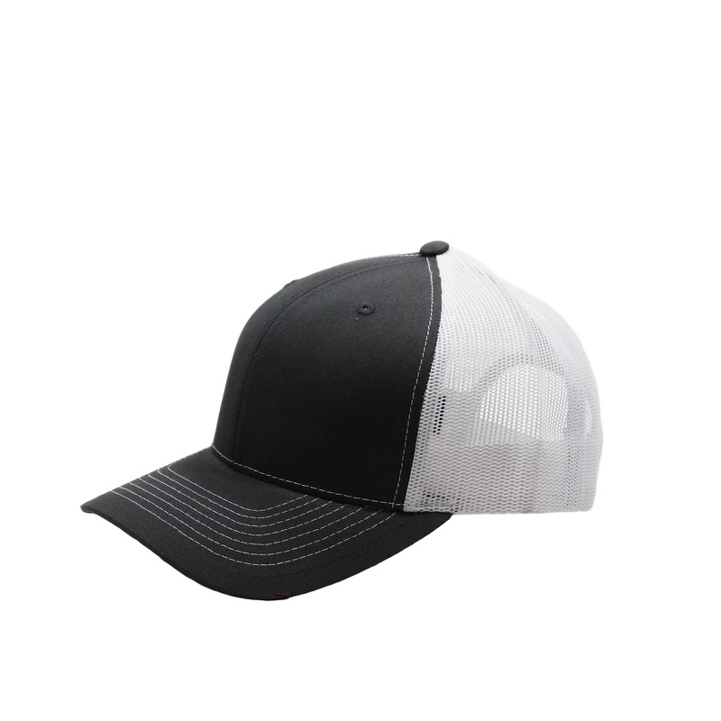 6-Panel Urban Style Cap|Black|Multicolor|Mesh|Polyester|Nylon|Twill|Wool|Cotton|Acrylic