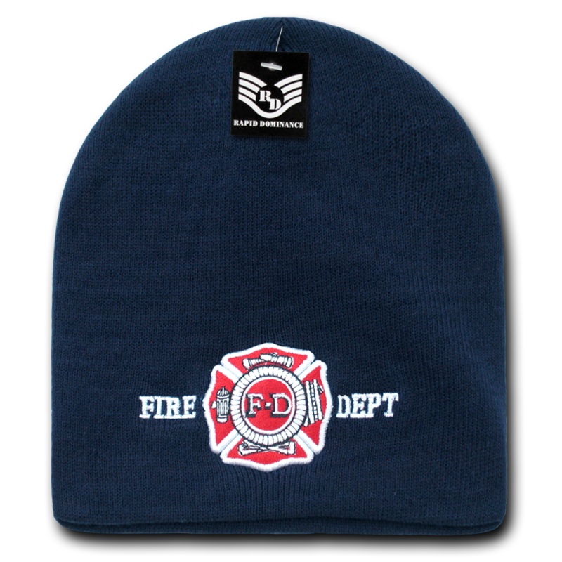 Fire Department Firefighter Knit Beanie Cap – R90