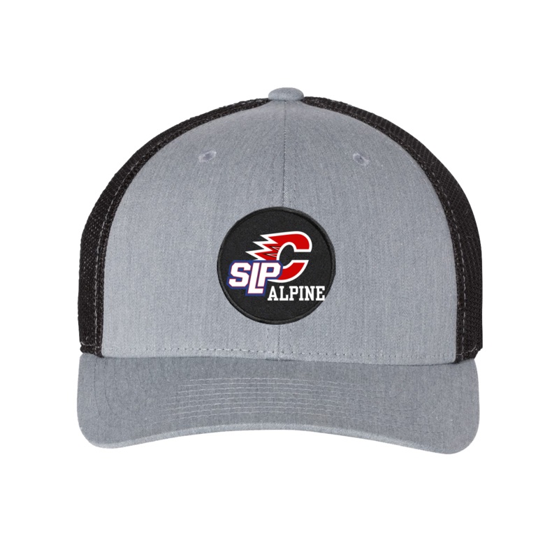 Test Store 10132025    Patch Snapback Trucker Hat Heather Gray/Black