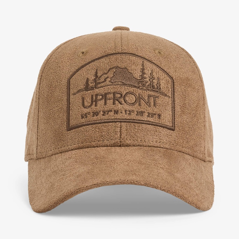 Upfront Nordic – NATE Hard Classic Baseball Cap – Brown