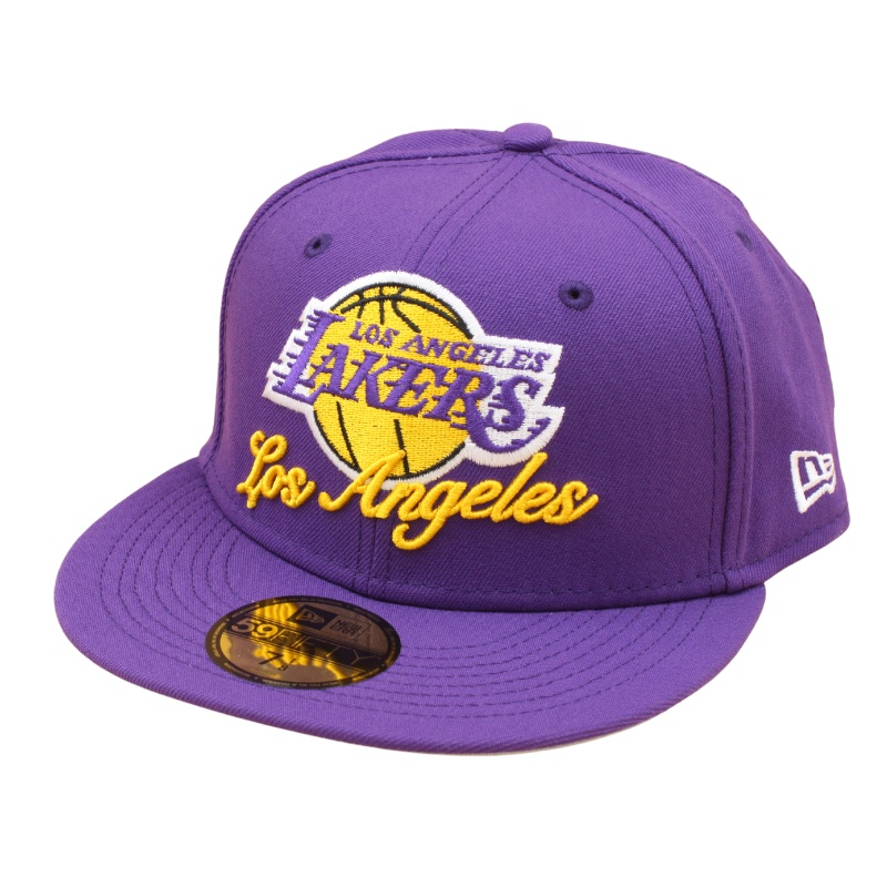 59Fifty Fitted Cap Dual Logo Los Angeles Lakers – OTC