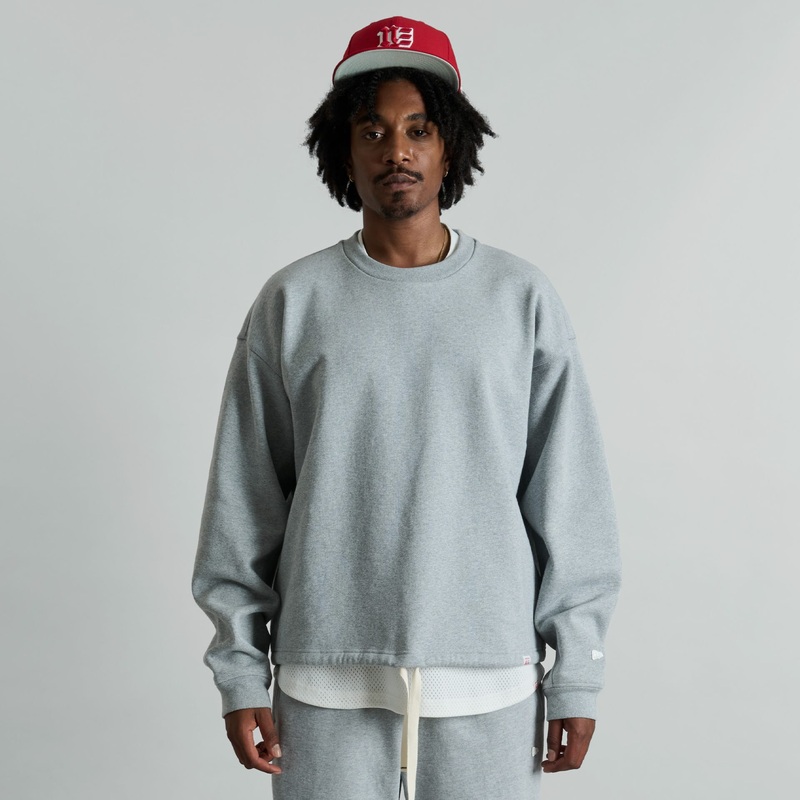 Alden Heather Gray Crewneck|S|M|L|XL|XXL