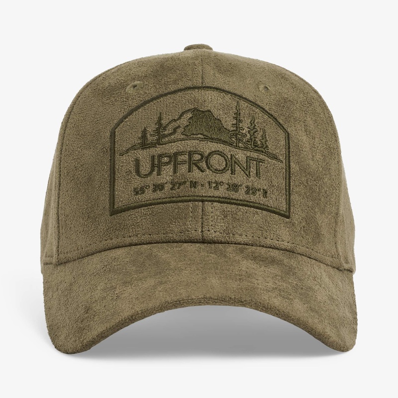 Upfront Nordic – NATE Hard Classic Baseball Cap – Dark Green