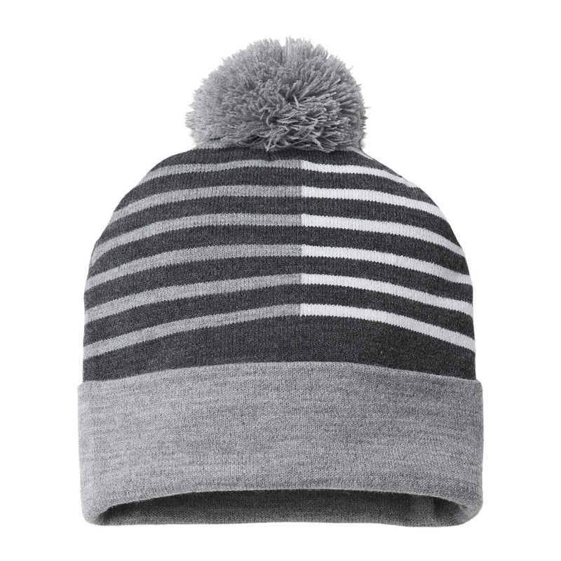 Cap America RKH12 USA-Made Half Color Beanie Knit Cap