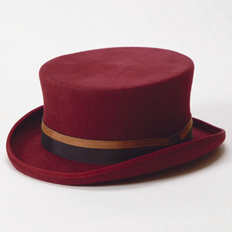 TOP HAT SHORT|57.5|Grey|Wine|Black