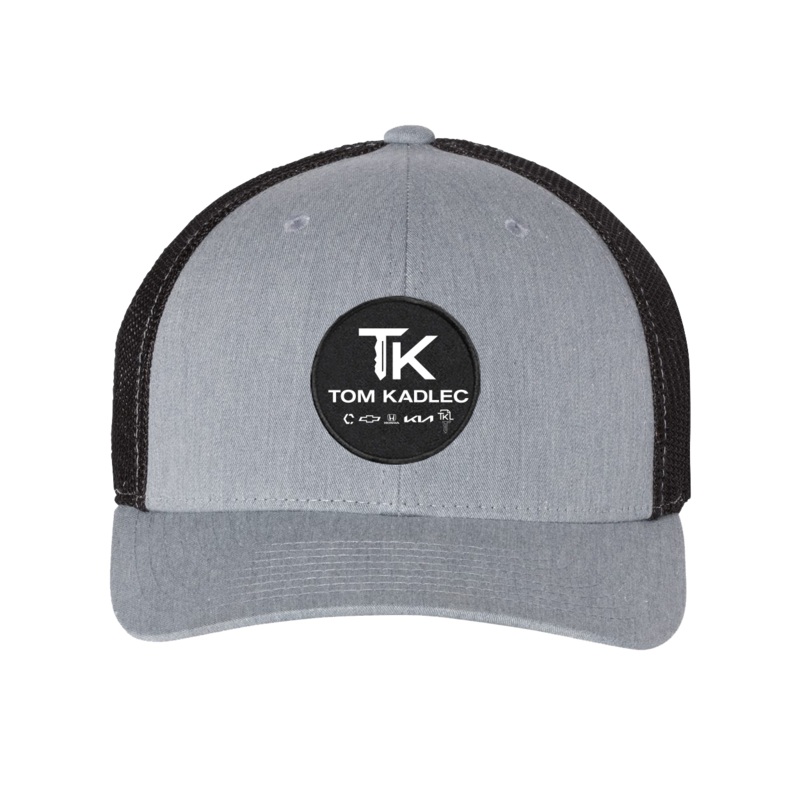 Tom Kadlec    Patch Snapback Trucker Hat Heather Gray/Black