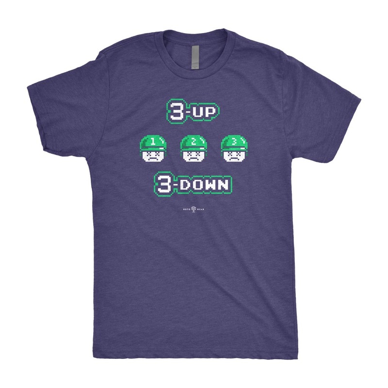 3-Up 3-Down T-Shirt|XS|S|M|L|XL|2XL|3XL|4XL