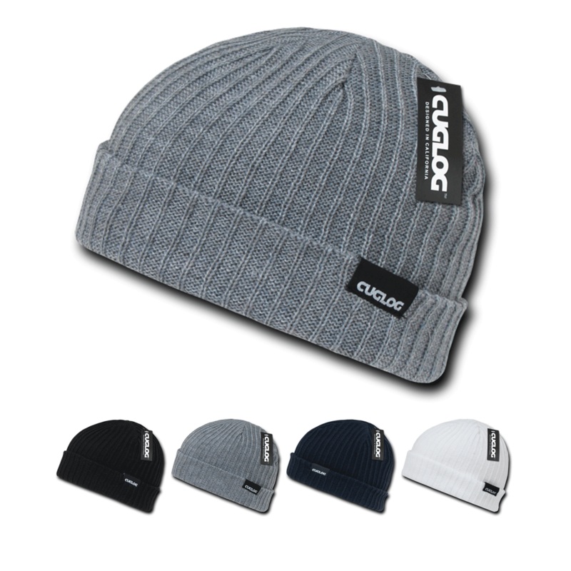 Orizaba Cuffed Cable Beanie, Knit Cap, Skater Beanie – Cuglog K015