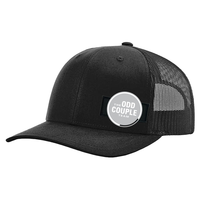 The Odd Couple Team   Patch Richardson R-Flex Trucker Hat Black