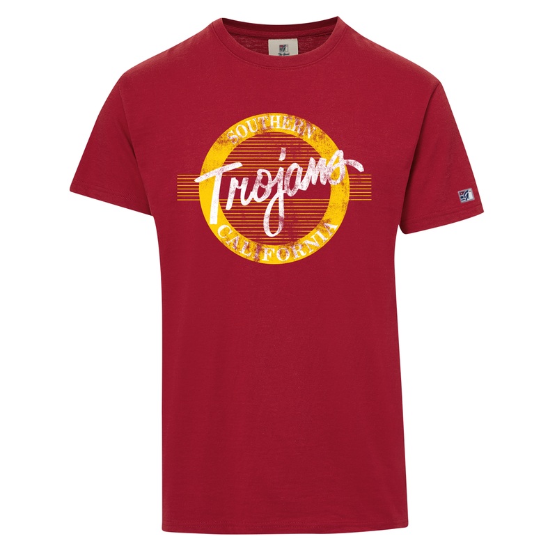 USC Retro Circle Tee|Redwood|S|M|L|XL|XXL