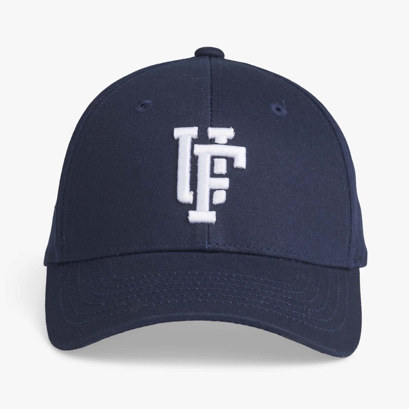 Upfront – Spinback Low Crown Baseball Cap – Dark Navy White