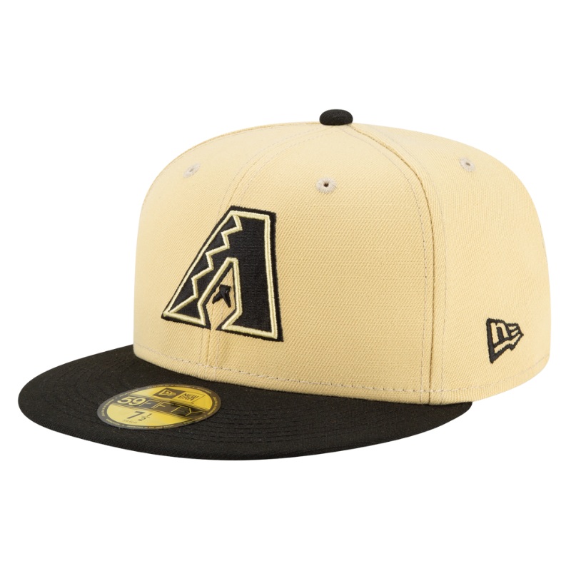 Arizona Diamondbacks 59Fifty Fitted Cap City Connection  – Khaki/Sort