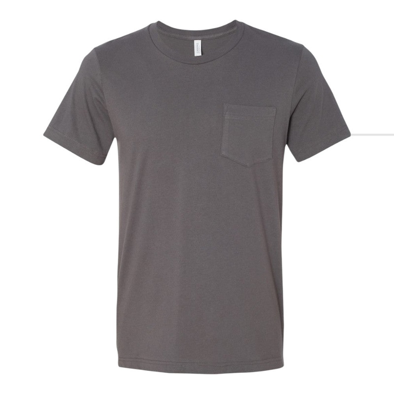 BELLA+CANVAS 3021 Jersey Pocket Tee