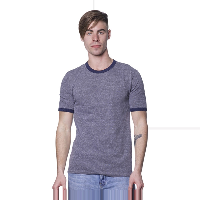 Royal Apparel Unisex Triblend Ringer T-Shirt  Style 20052 Made in USA