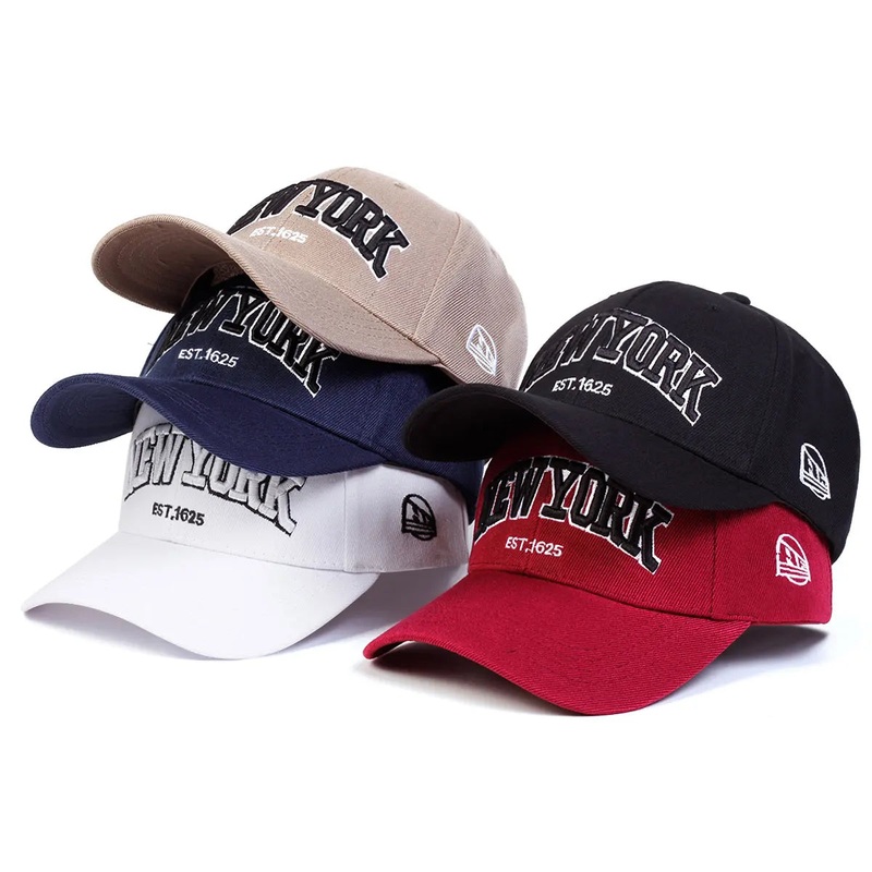 1piece Unisex NEW YORK Letter Embroidery Baseball Cap