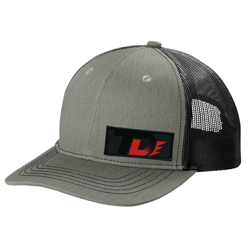Track Daddy  Youth Patch Mesh Snapback Hat Heather Gray/Black