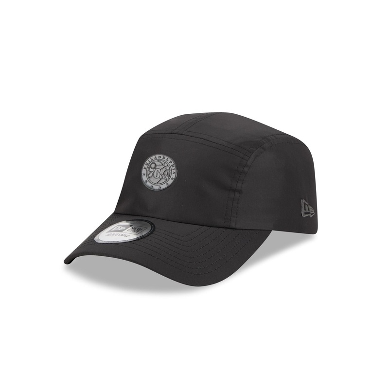 Alpha Industries x Philadelphia 76ers Black Runner Adjustable Hat