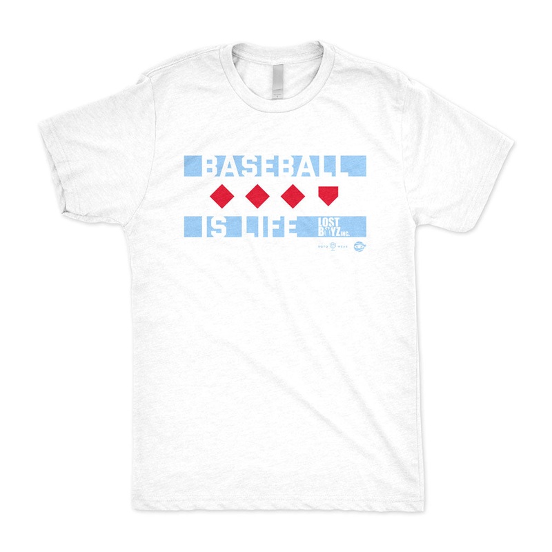 Baseball Is Life T-Shirt|White|Black|XS|S|M|L|XL|2XL|3XL|4XL