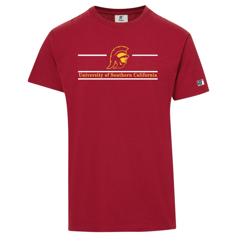 USC Logo Bar Tee|Redwood|S|M|L|XL|XXL