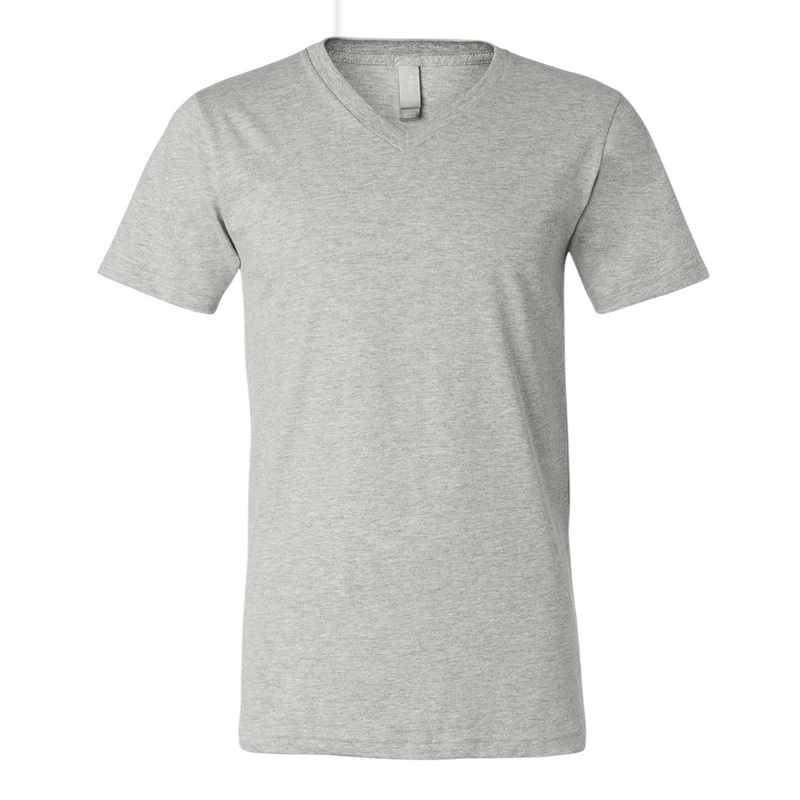 BELLA+CANVAS 3005CVC Heather CVC V-Neck Tee