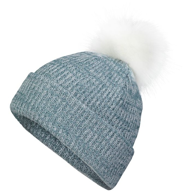 Pacific Headwear P604K – Faux Fur Pom Beanie, Knit Cap