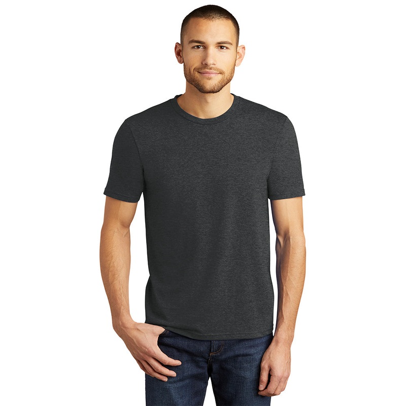 District DM130 Perfect Tri Tee – Black Frost