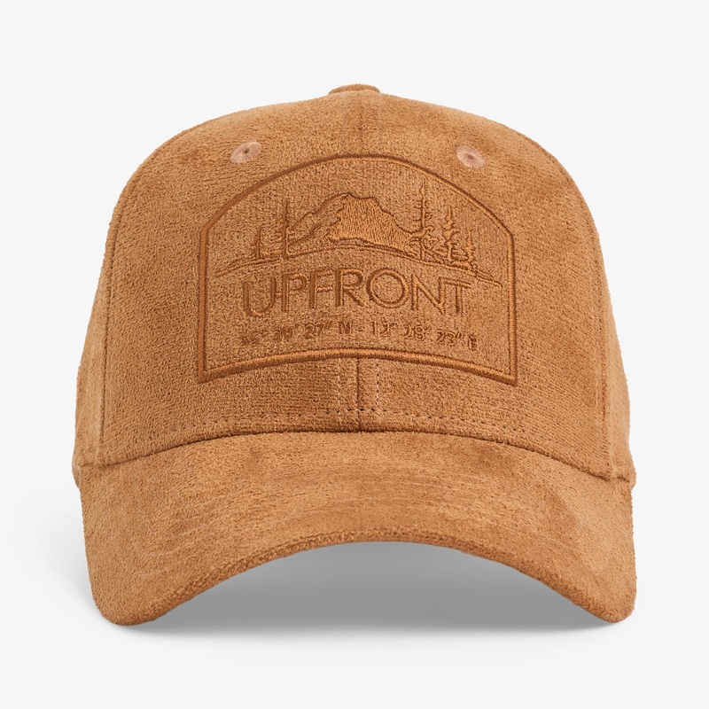 Upfront Nordic – NATE Hard Classic Baseball Cap – Cognac
