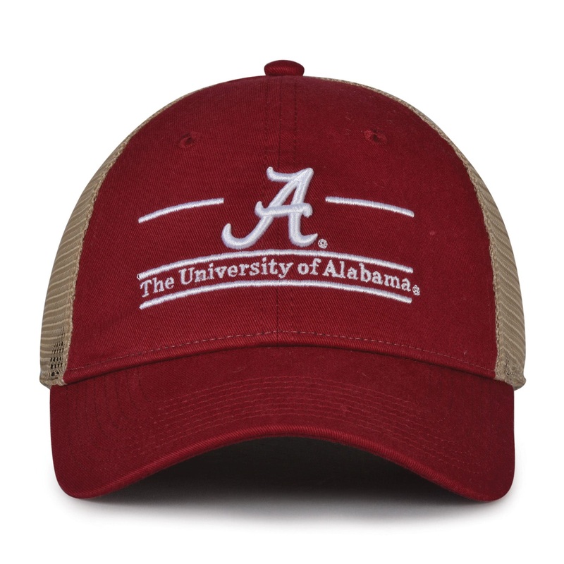 Alabama Split Bar Trucker|grey|crimson