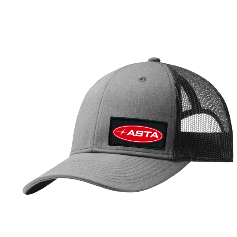 Automotive Service and Tire Alliance   Patch Snapback Trucker Hat Heather Gray/Black