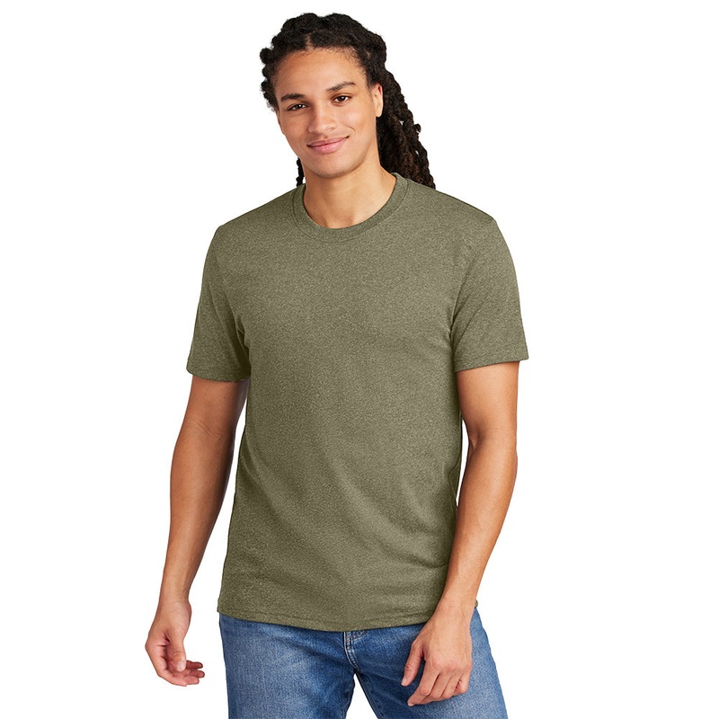District DT8000 Re-Tee – Light Olive Heather