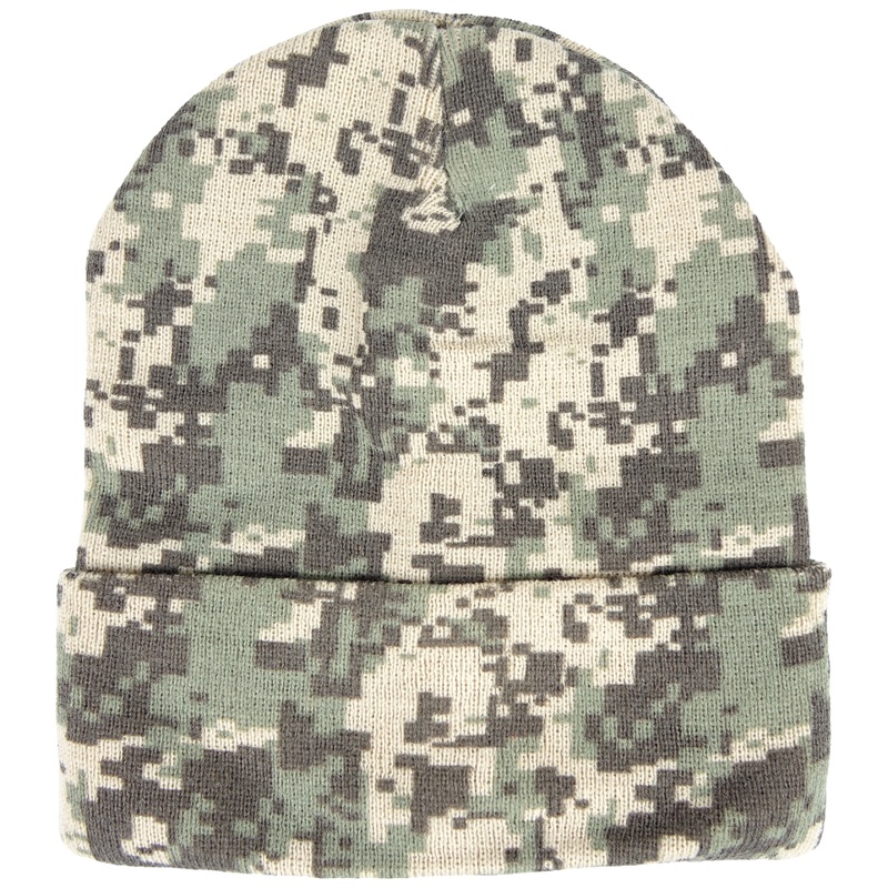 Nissun Digital Pixel Camo Knit Cap – KNIT.D
